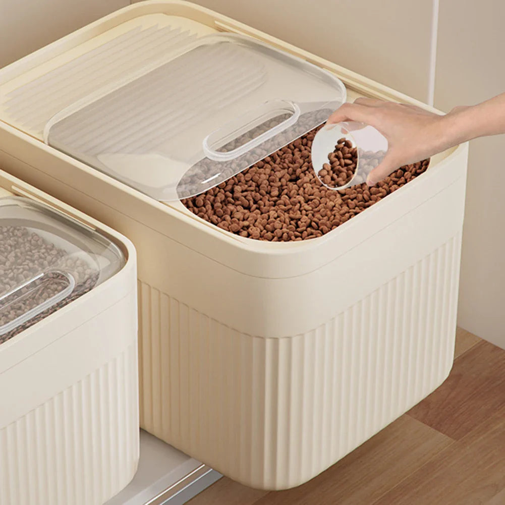 Airtight Pet Food Storage Container for Freshness & Organization