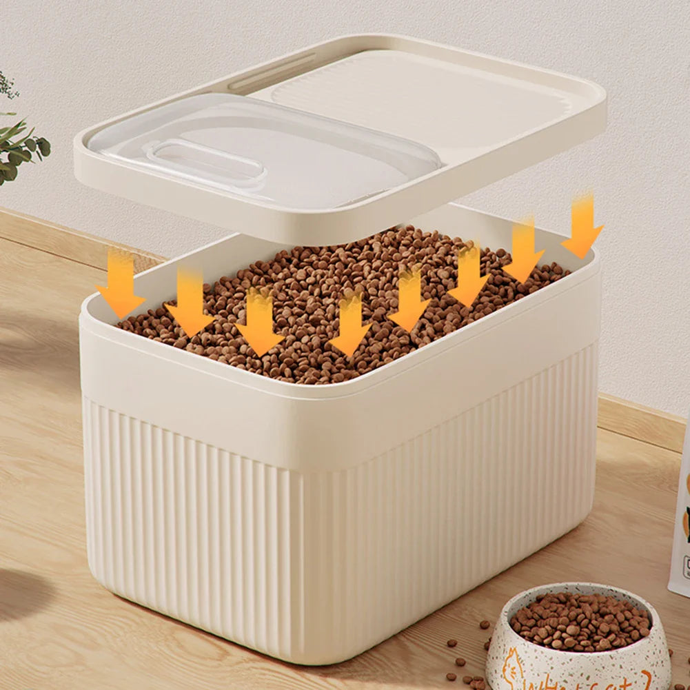 Airtight Pet Food Storage Container for Freshness & Organization