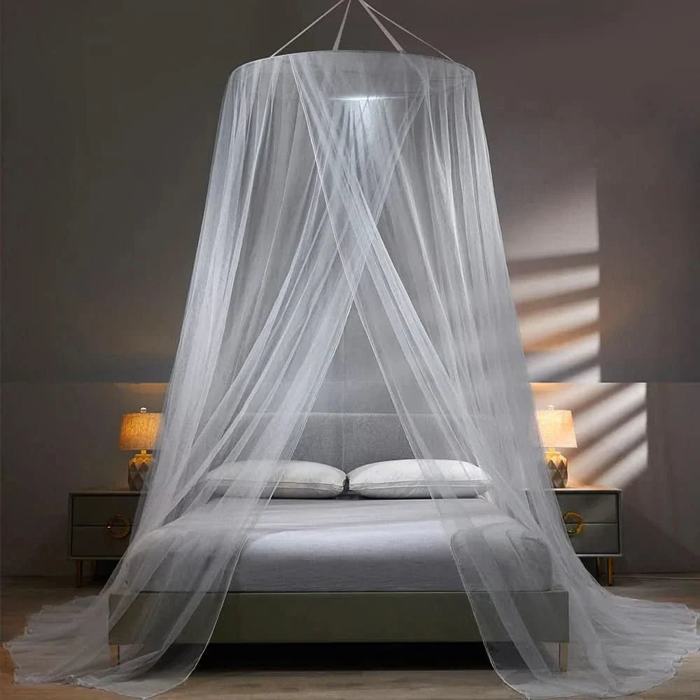 Bed Canopy Mosquito Net with Hanging Design