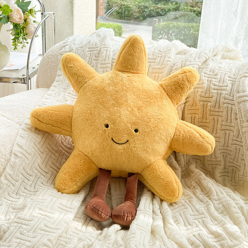 Celestial Moon Plush Accent Cushion