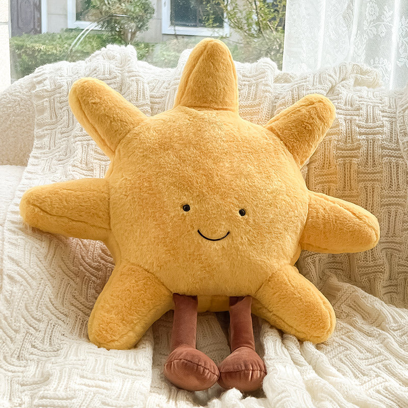 Celestial Moon Plush Accent Cushion