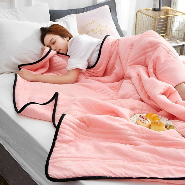 Cooling Blanket for Comfortable Sleep and Temperature Control