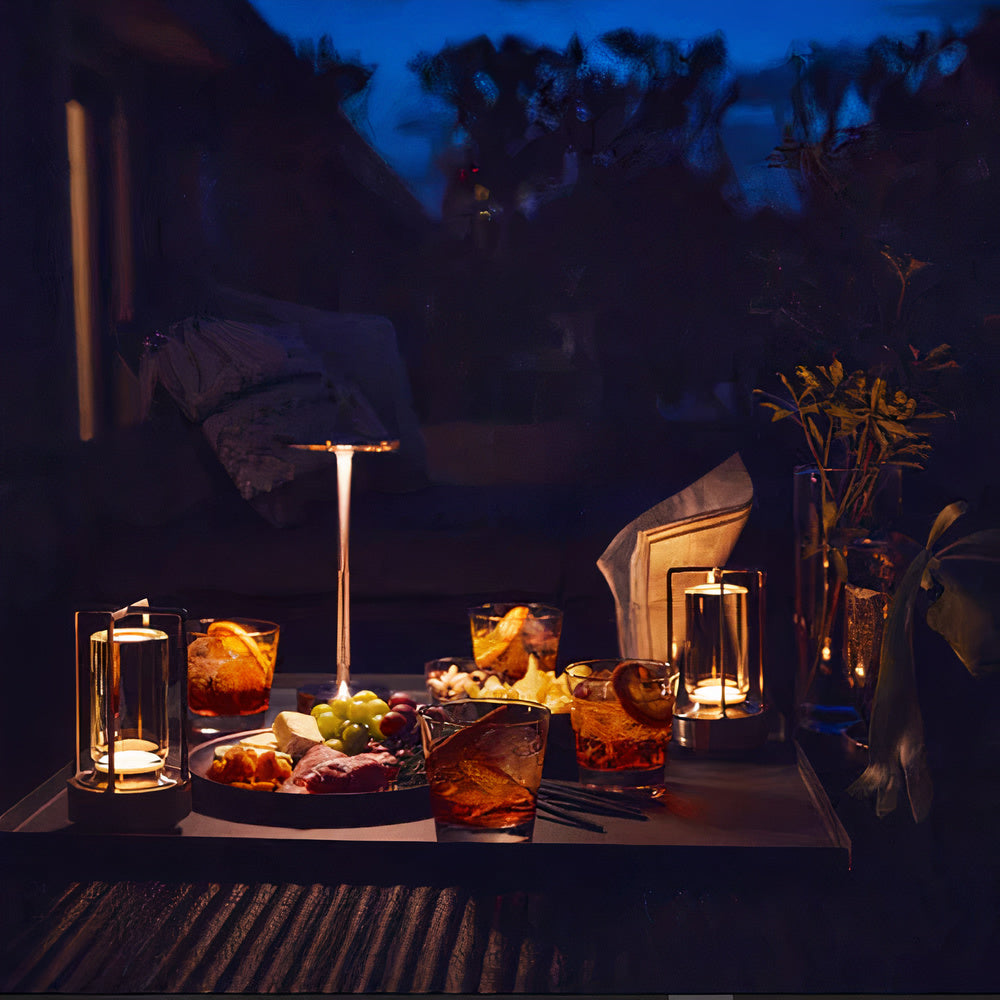Cordless Table Lamp with Touch Dimming Light