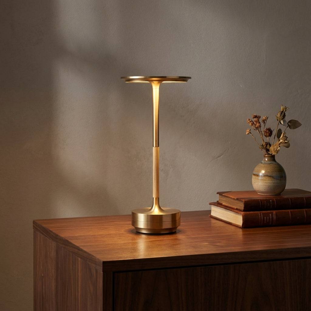 Cordless Table Lamp with Touch Dimming Light