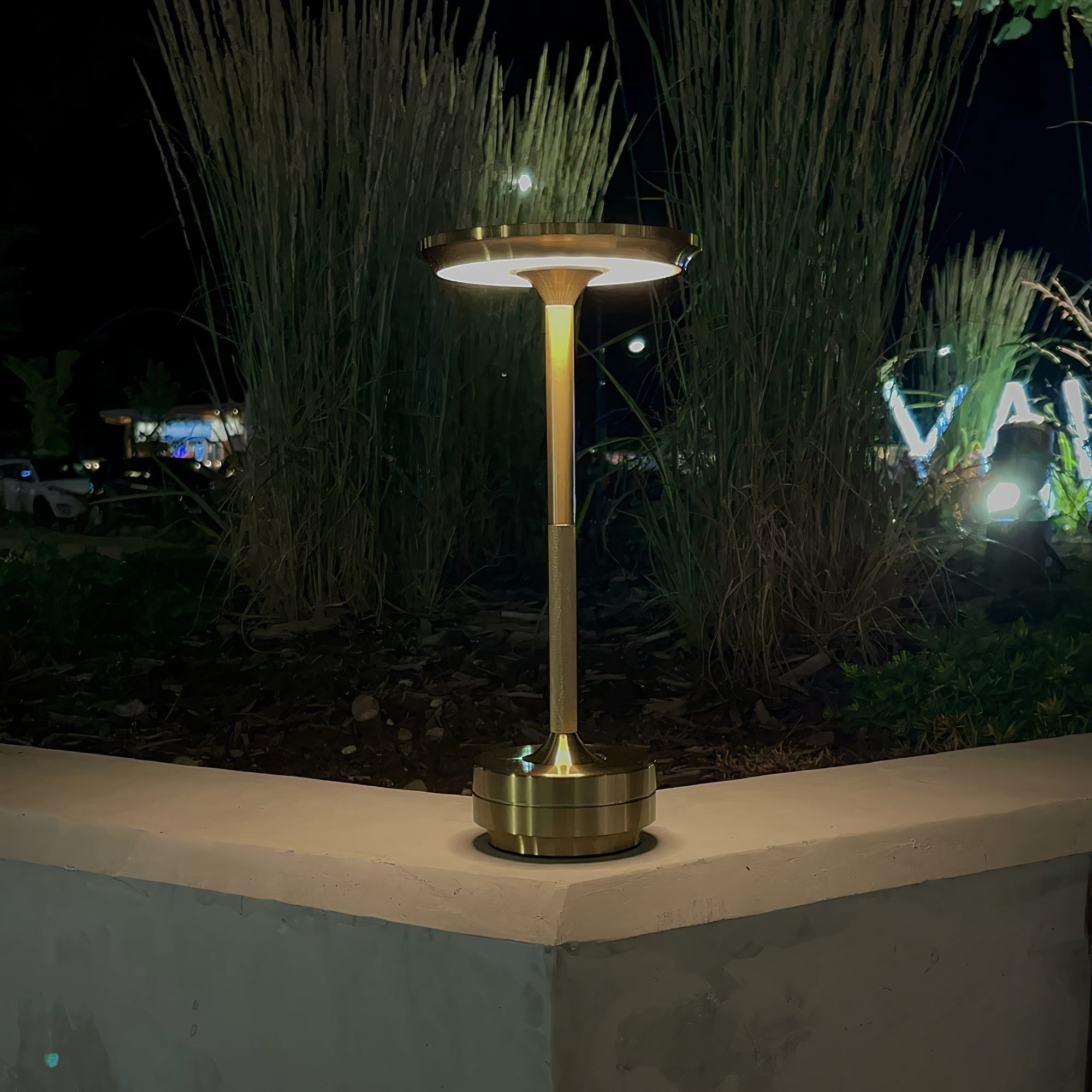 Cordless Table Lamp with Touch Dimming Light
