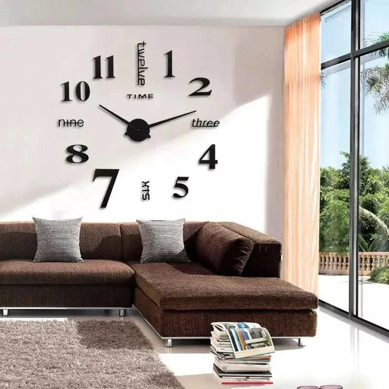 Depth Aura 3D Acrylic Wall Clock