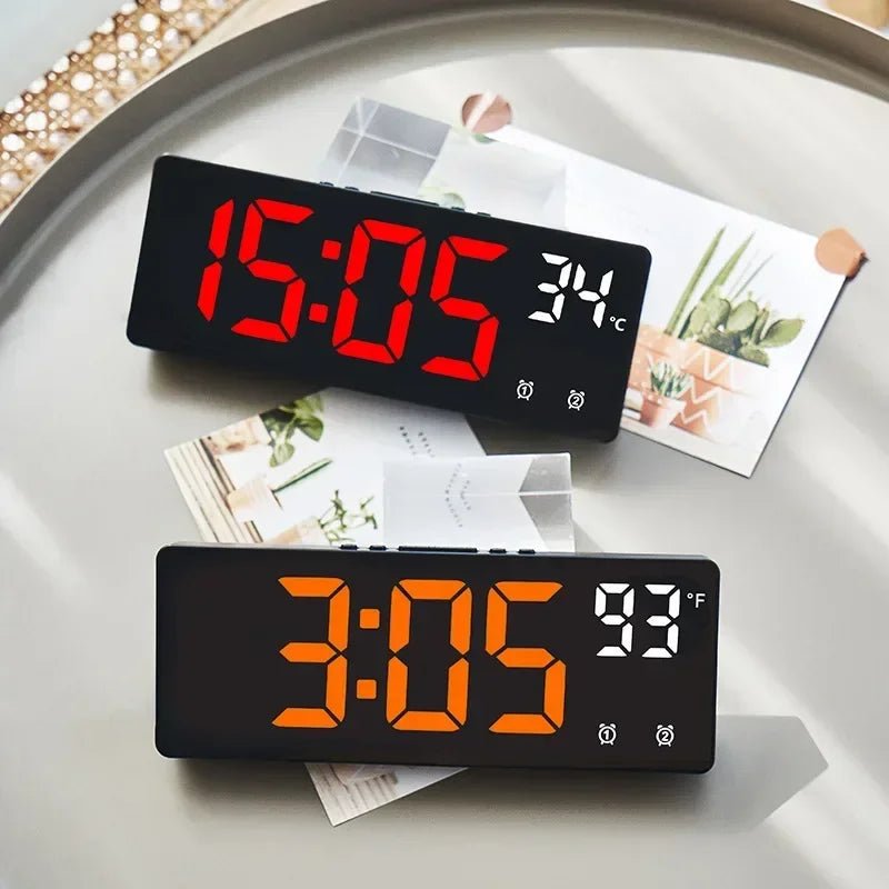 Digital Alarm Clock with LED Display and Voice Control