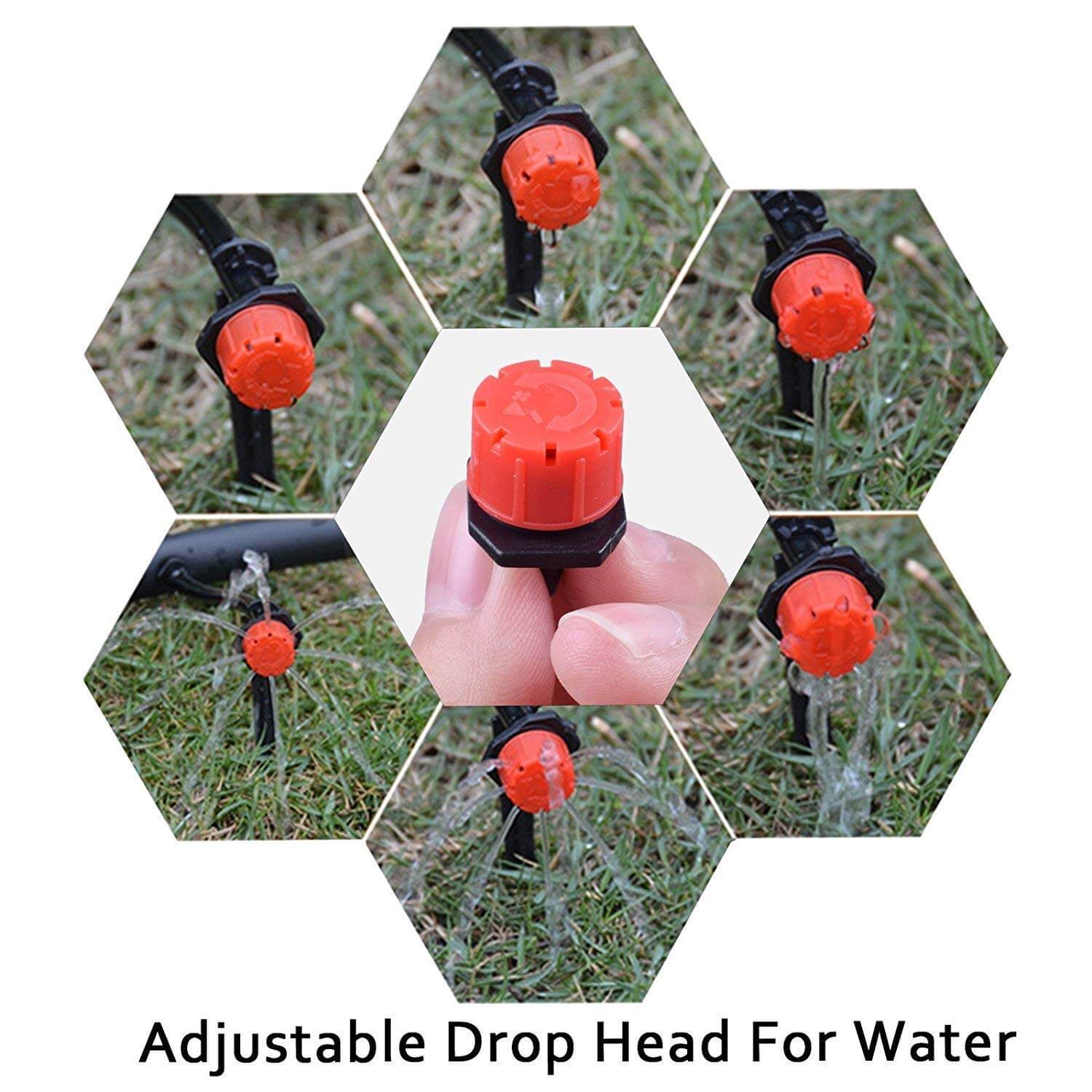 Drip Irrigation Kit for Efficient Watering and Garden Cooling