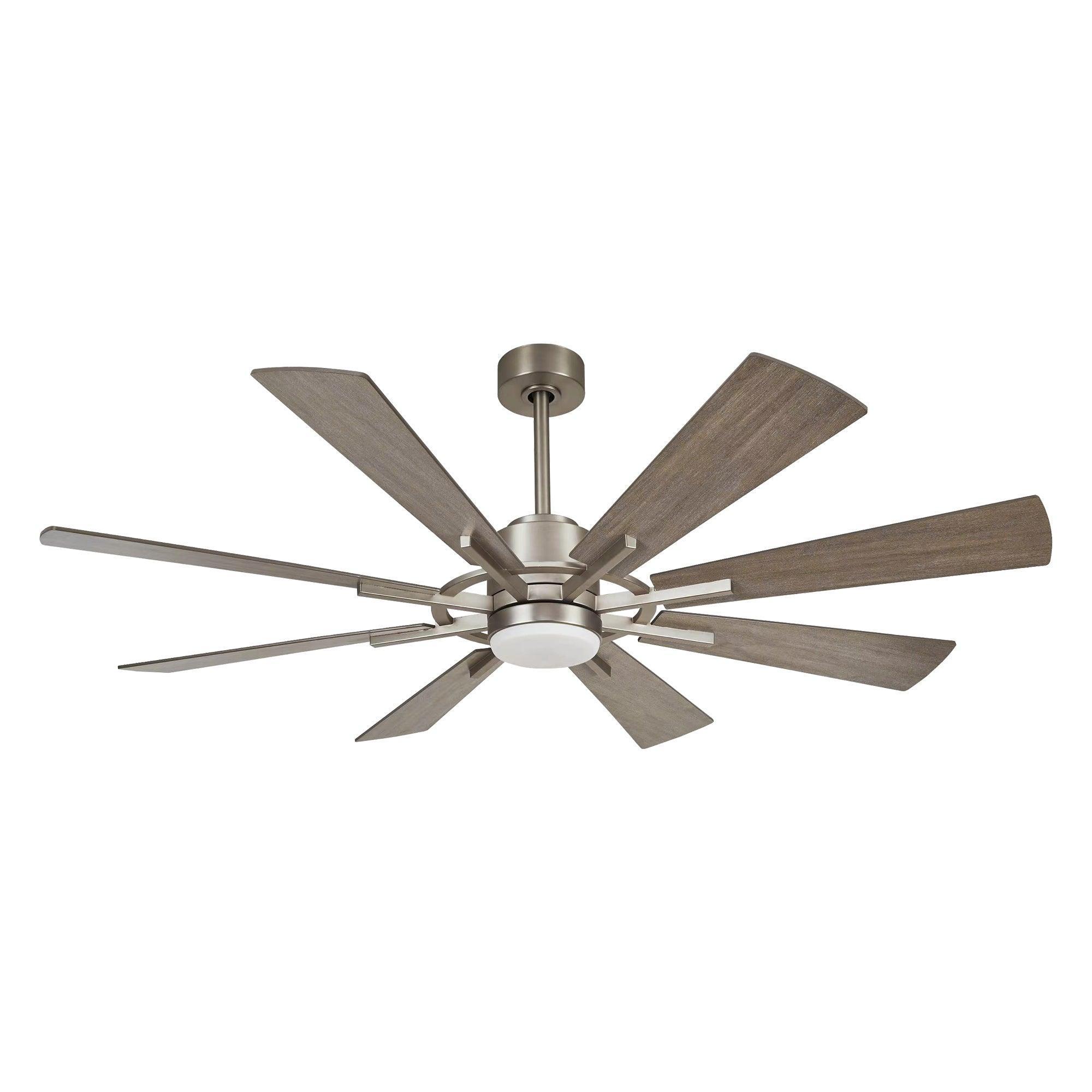 Farmhouse Ceiling Fan with 8 Wood Blades