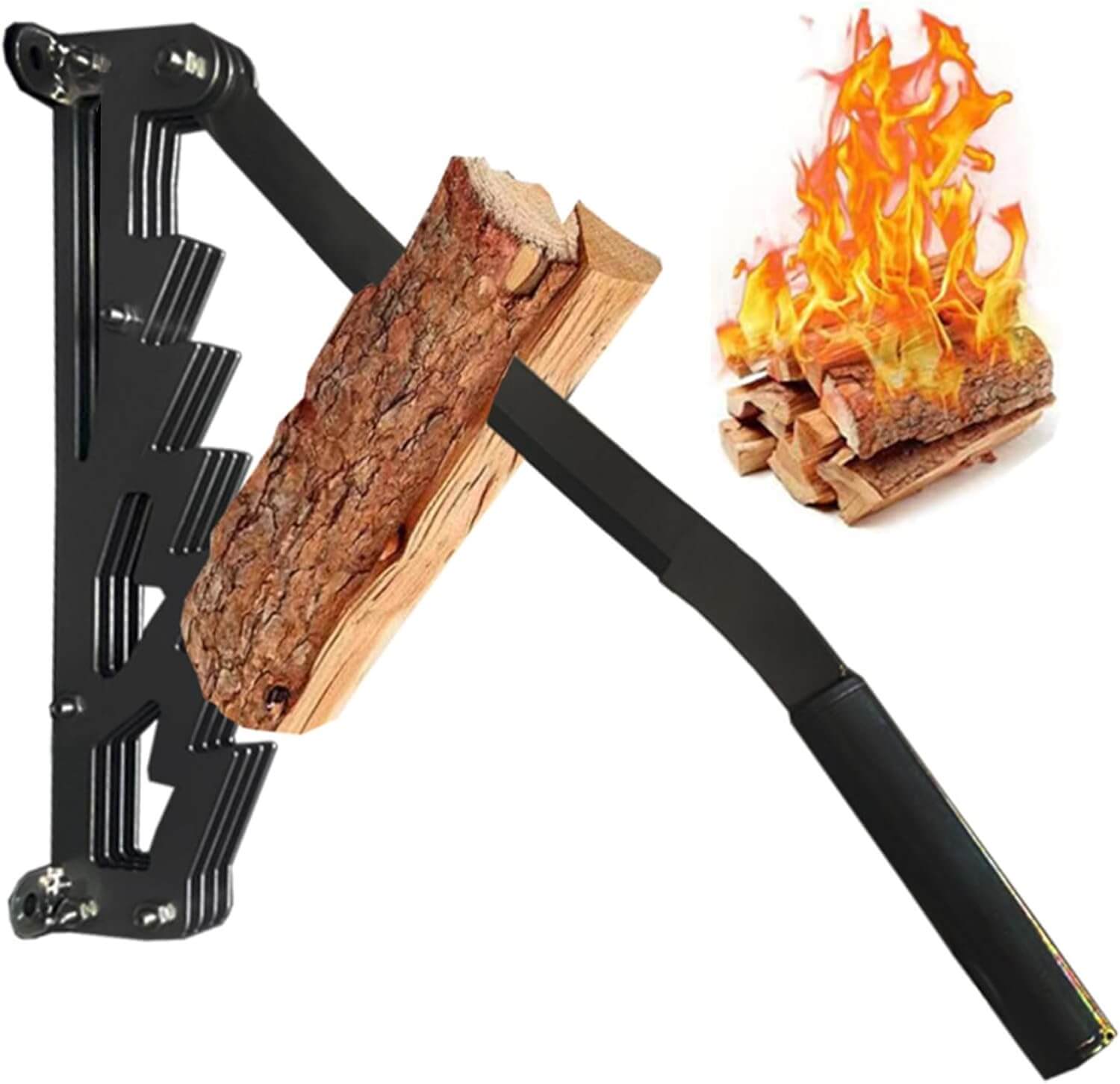 Firewood Kindling Splitter for Safe and Effortless Wood Preparation