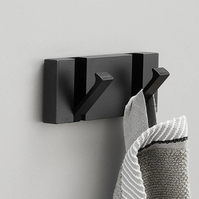 Foldable Wall Hooks Home Accessories with Gold Accent Design