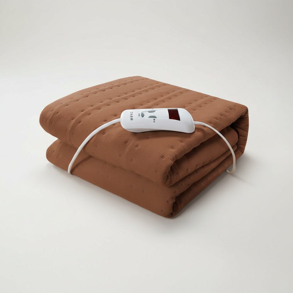 HeatControl Electric Blanket 220V with Automatic Heating Control