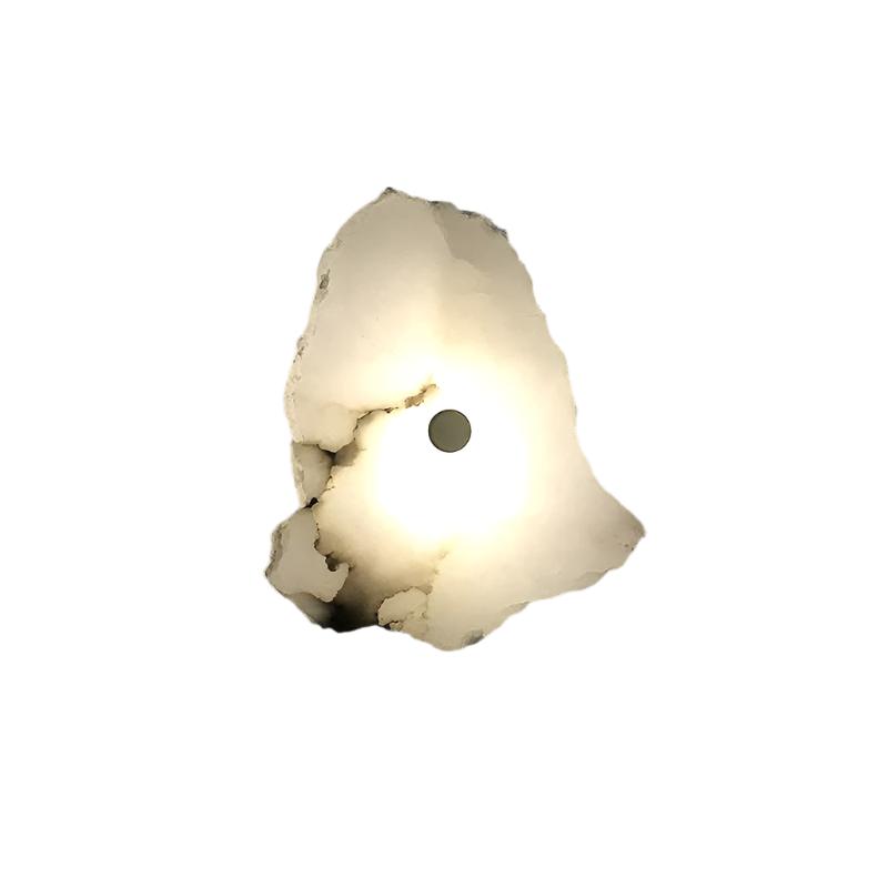 Irregular Marble Wall Light with Modern Design