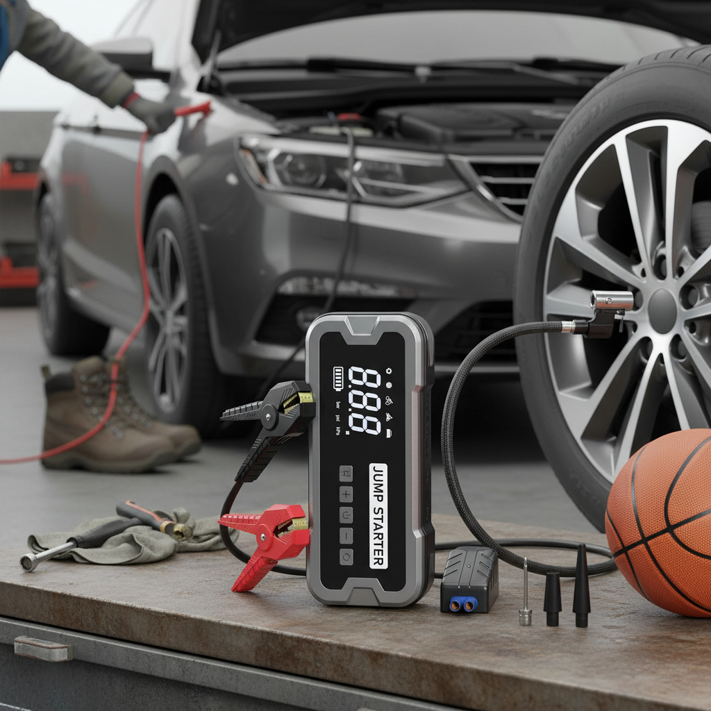 Jump Starter for Reliable Power and Emergency Support