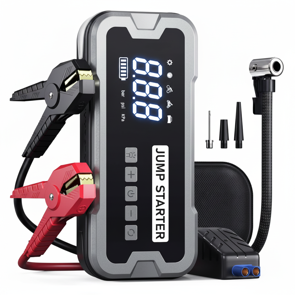 Jump Starter for Reliable Power and Emergency Support