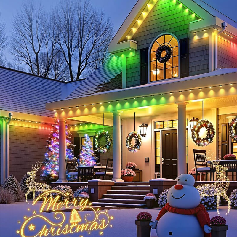 LED String Lights for Bright Outdoor Decoration and Ambience