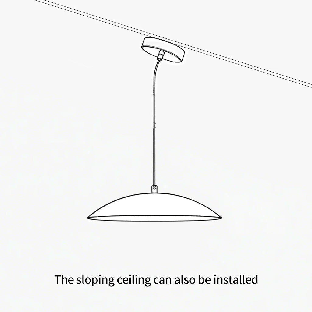 Lava Glass Pendant Light with Sculptural Design
