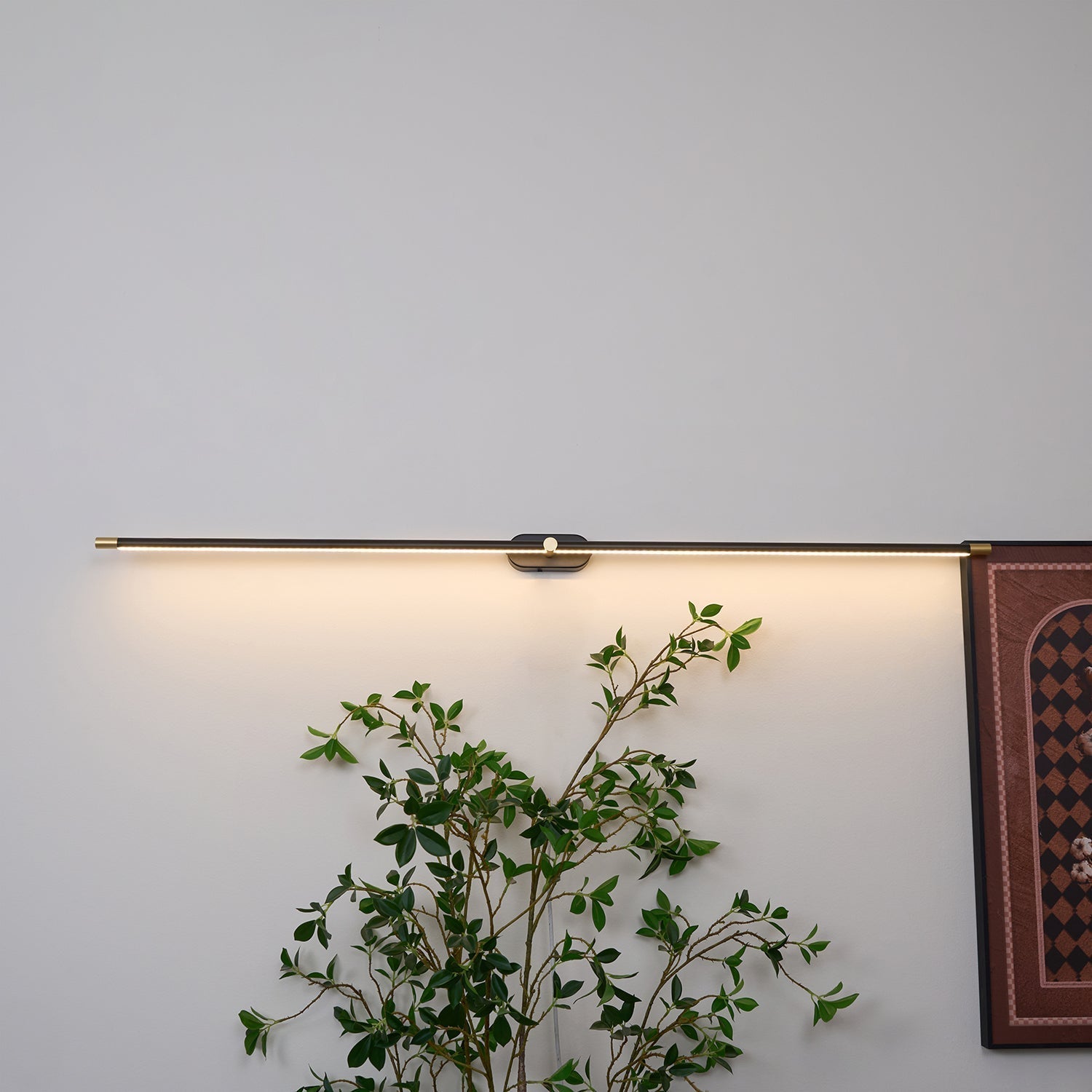 Linear LED Wall Light with Minimalist Design