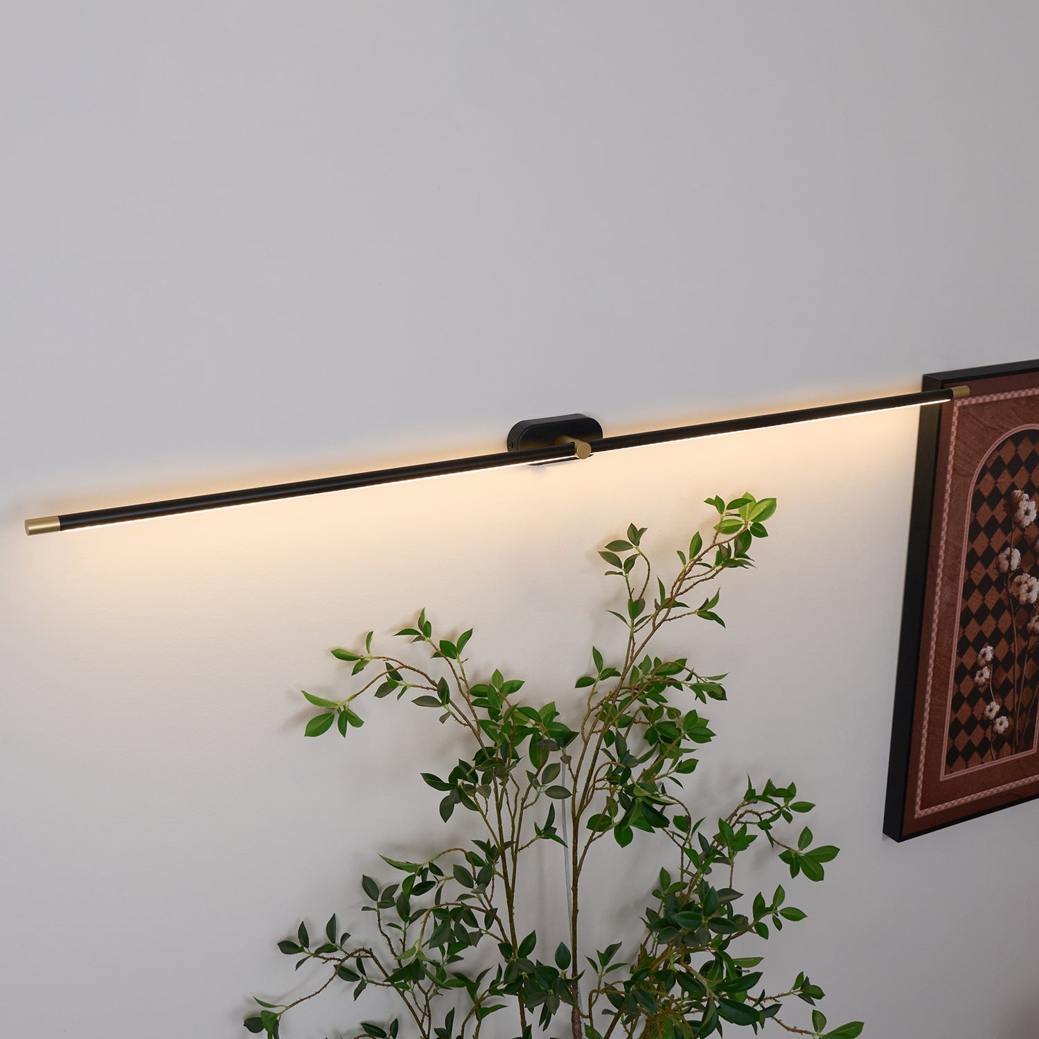 Linear LED Wall Light with Minimalist Design