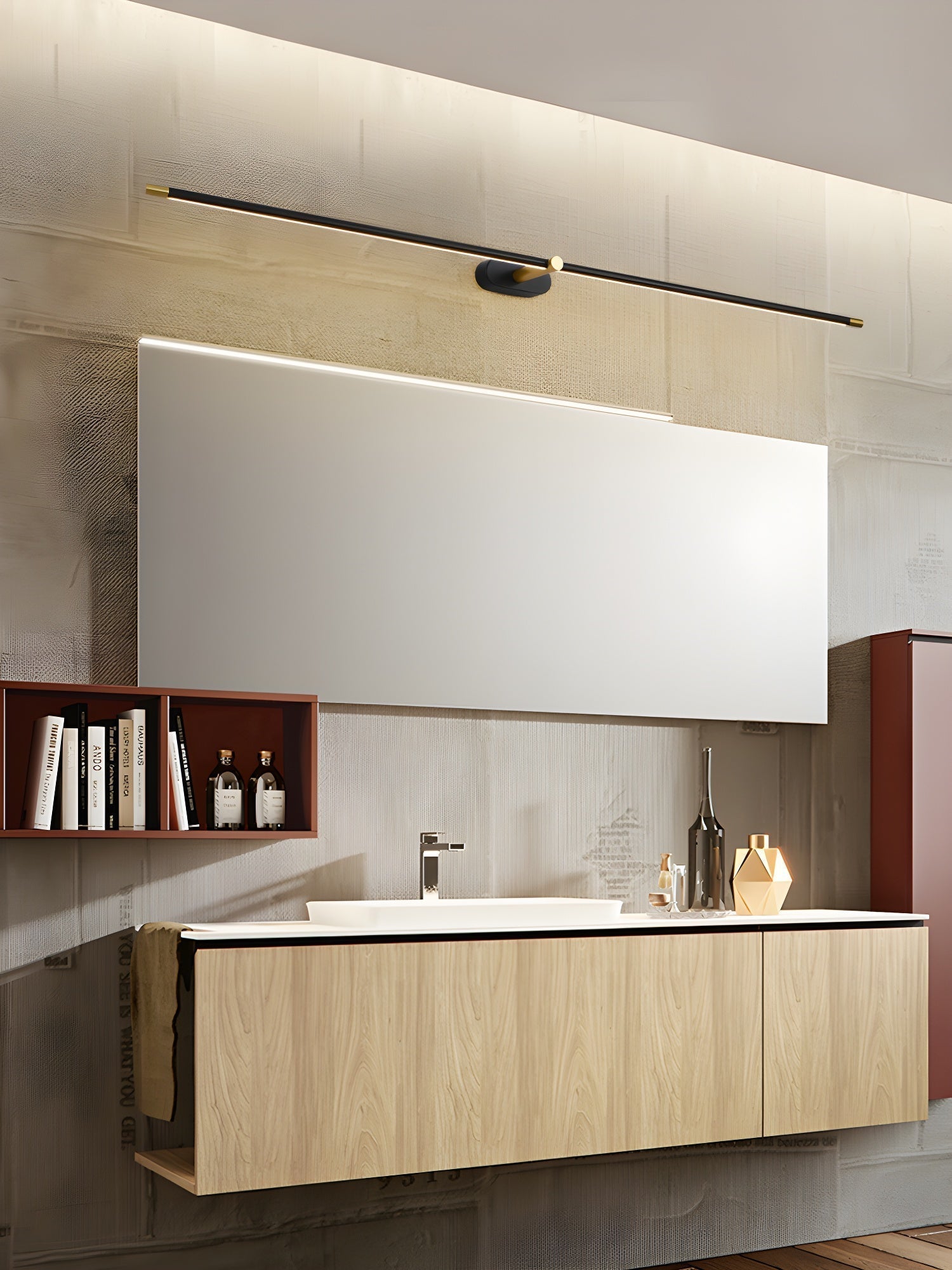 Linear LED Wall Light with Minimalist Design