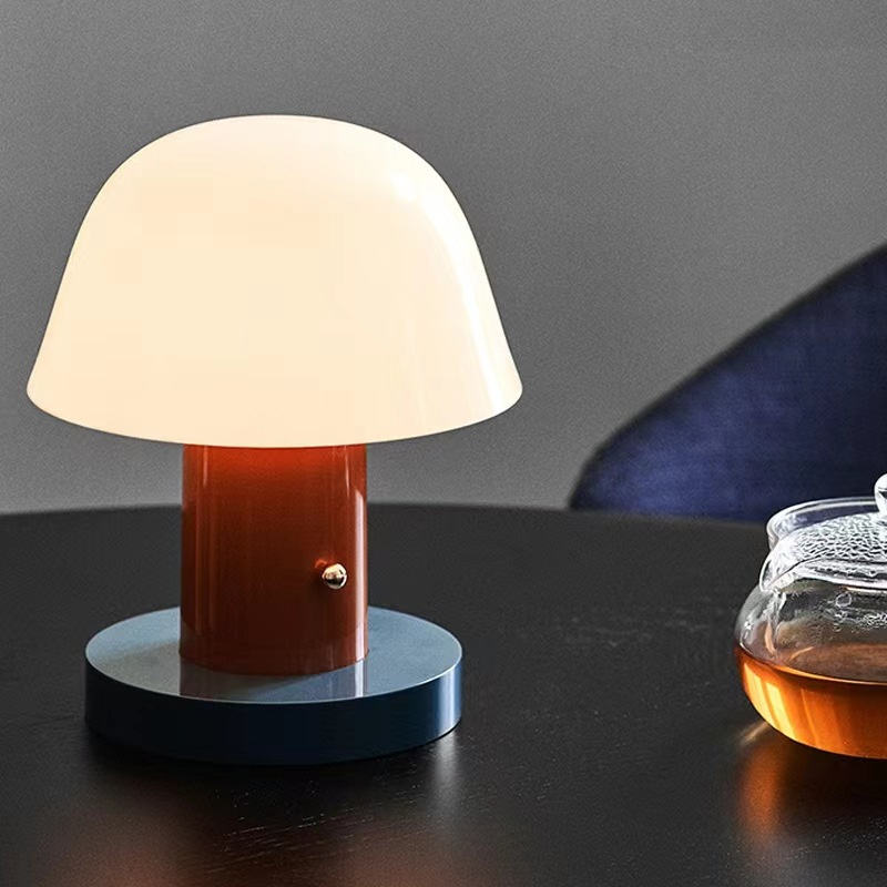 Mini Mushroom Table Lamp with Touch Dimming