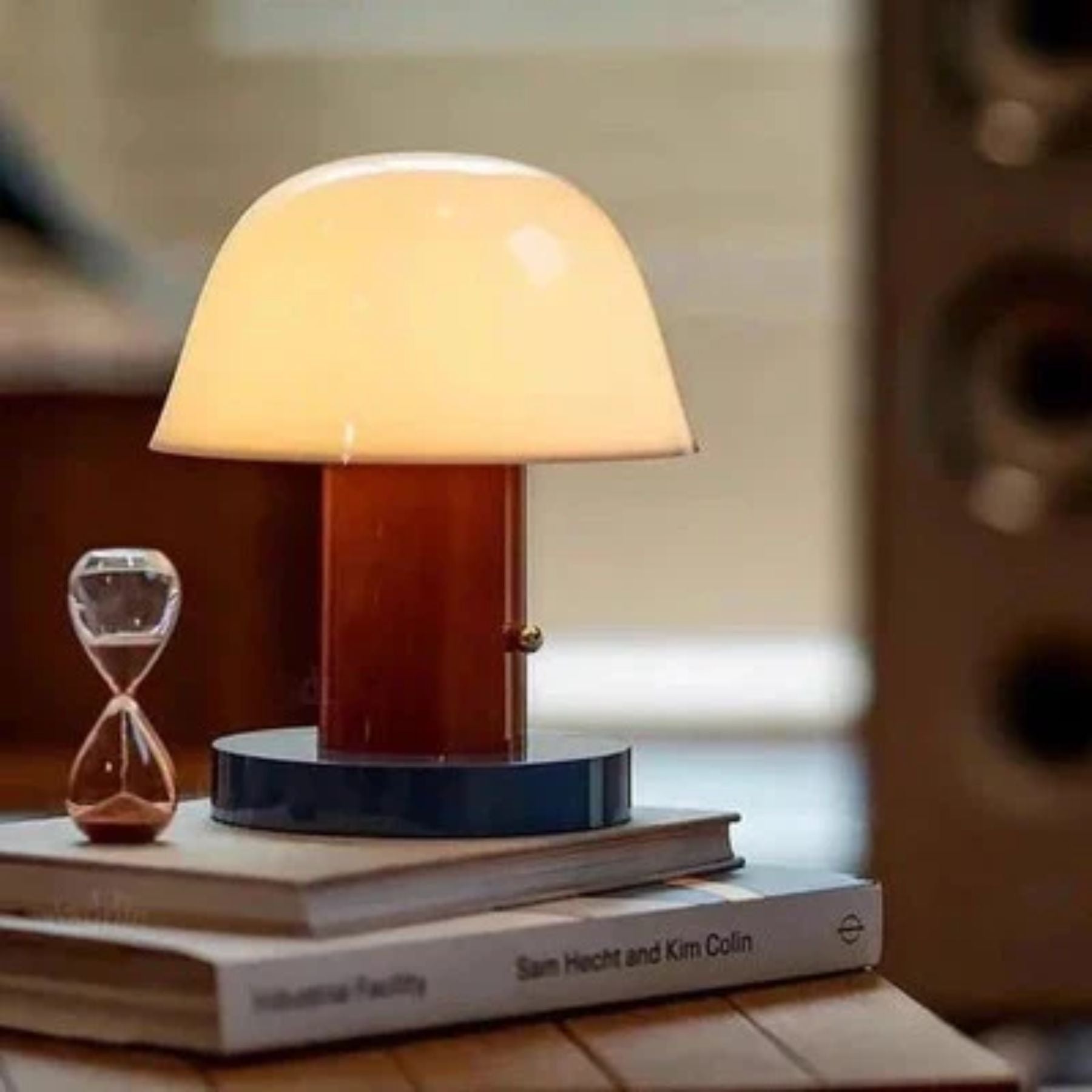 Mini Mushroom Table Lamp with Touch Dimming