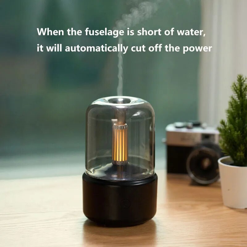 Modern Aromatherapy Diffuser with LED Light for Relaxing Ambience