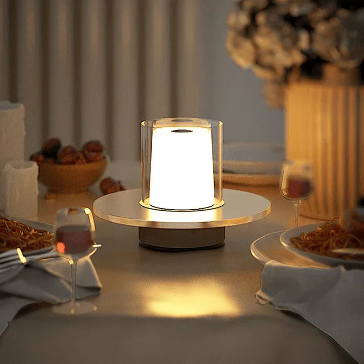 Modern Candle Warmer Lamp with Glass Cover