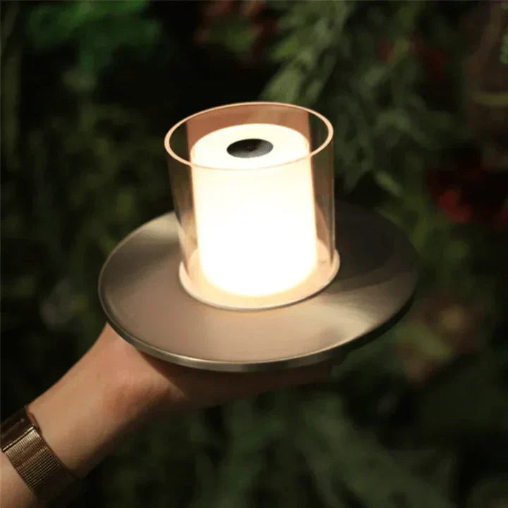 Modern Candle Warmer Lamp with Glass Cover