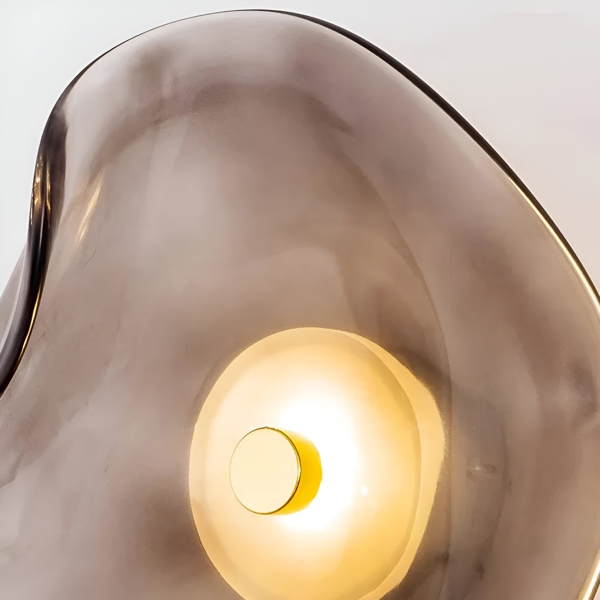 Wabi-Sabi Organic Wall Sconce with Sculptural Japandi Design