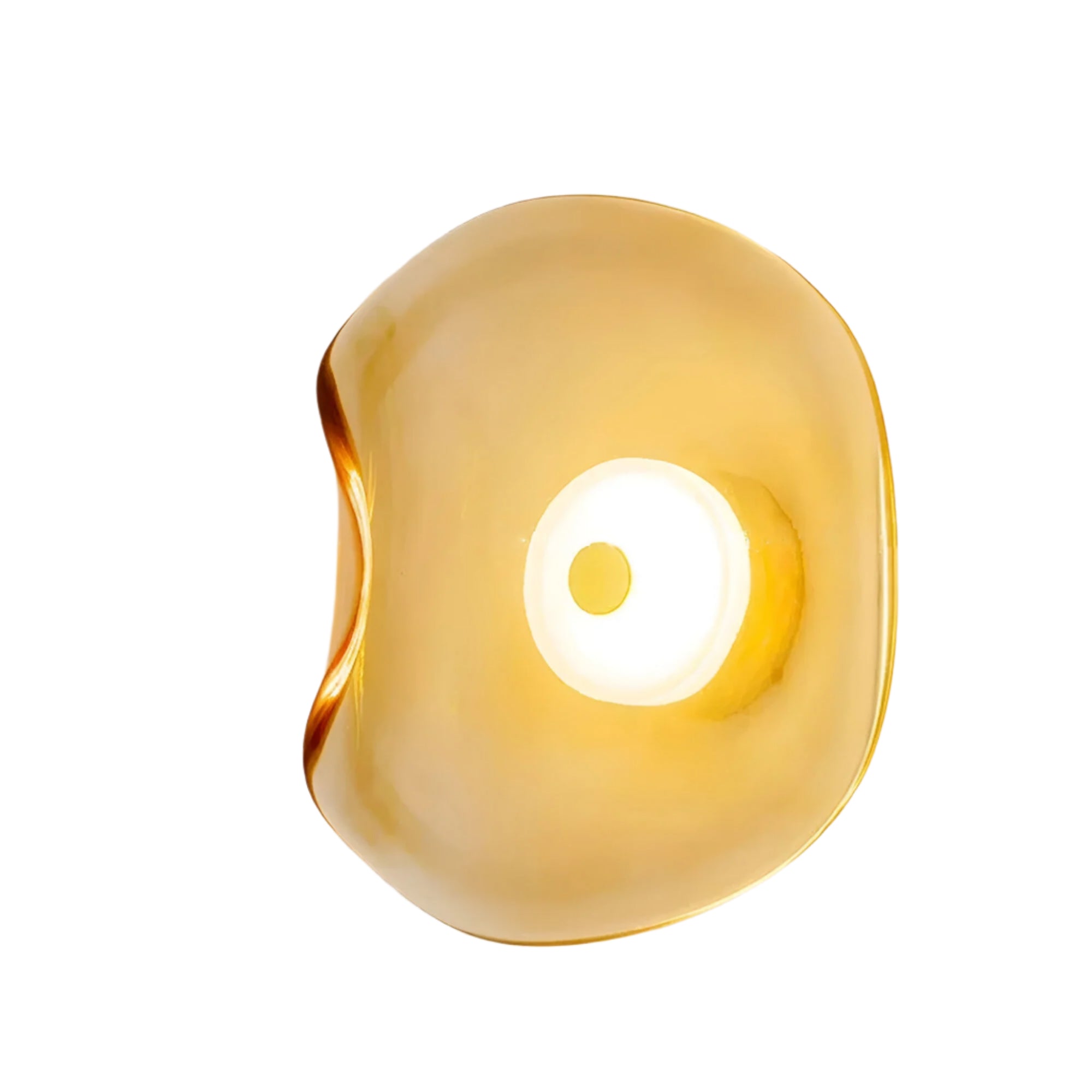 Wabi-Sabi Organic Wall Sconce with Sculptural Japandi Design