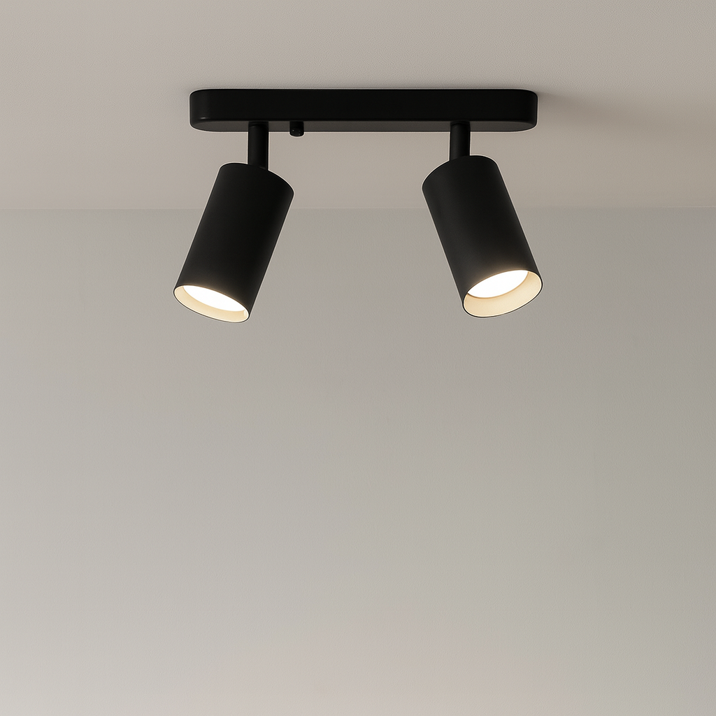 Modern Dual Head Ceiling Spotlights