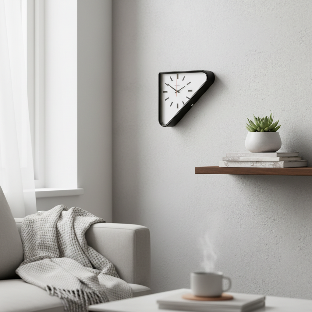 Modern Dual-Sided Wall Clock