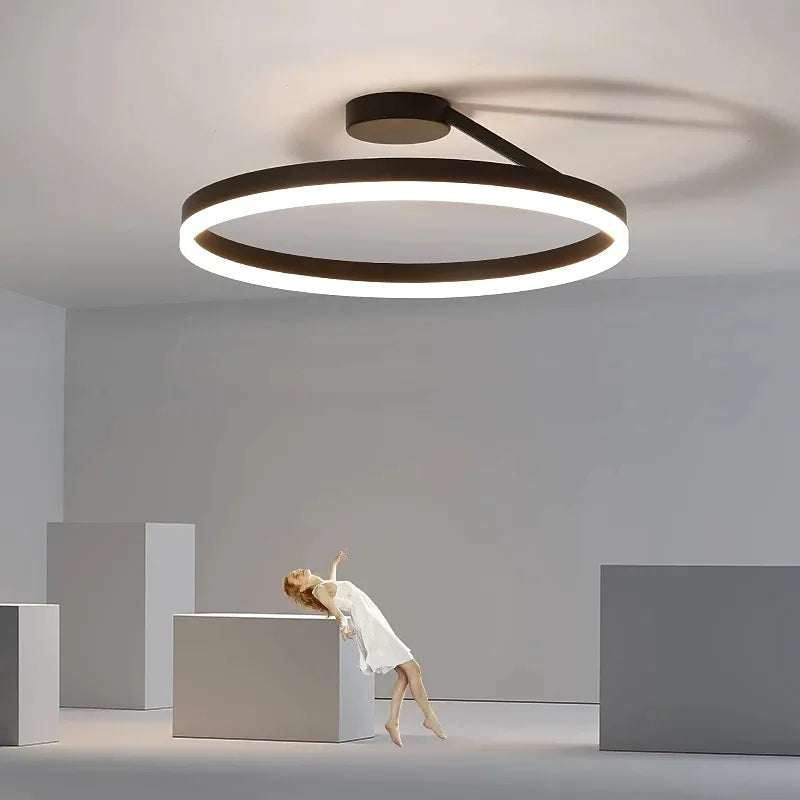 Modern Floating Ring LED Ceiling Light