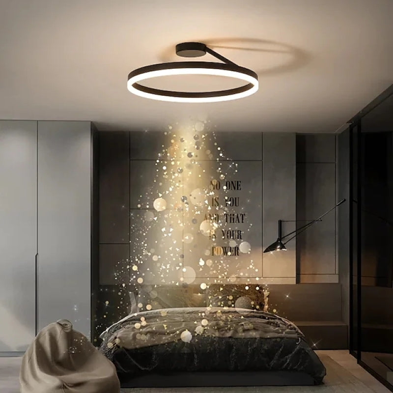 Modern Floating Ring LED Ceiling Light