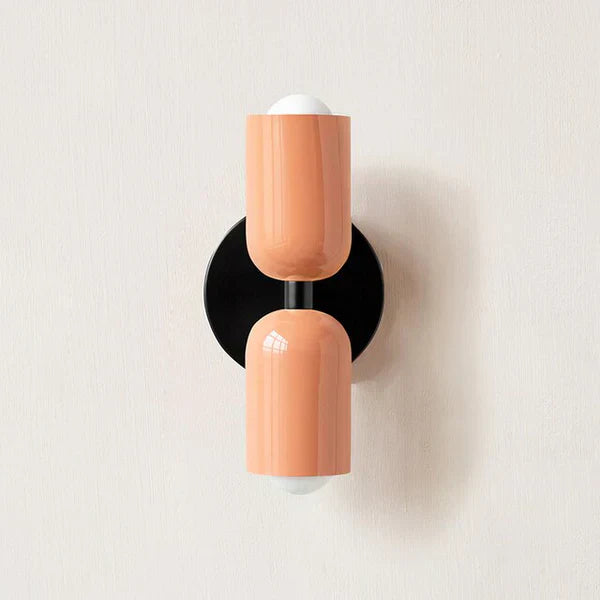 Modern Garden Wall Light with Dual LED Glow
