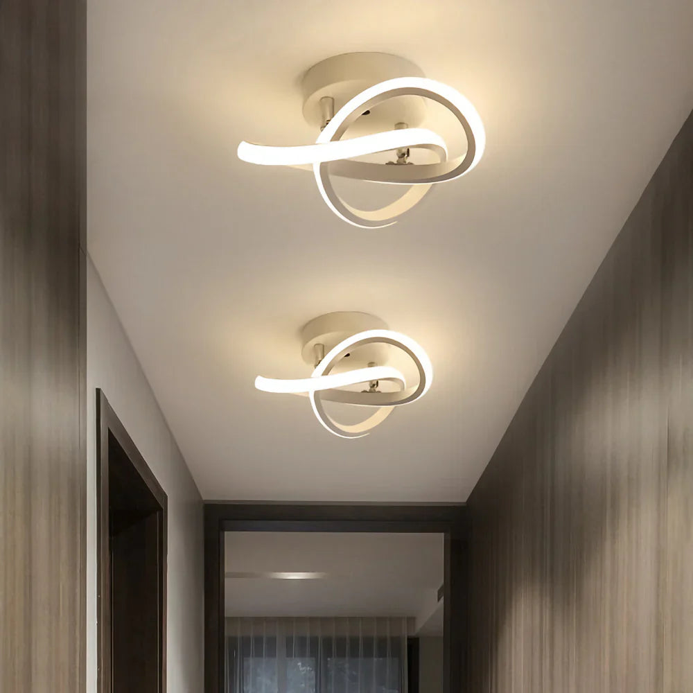Modern Infinity Loop LED Ceiling Light