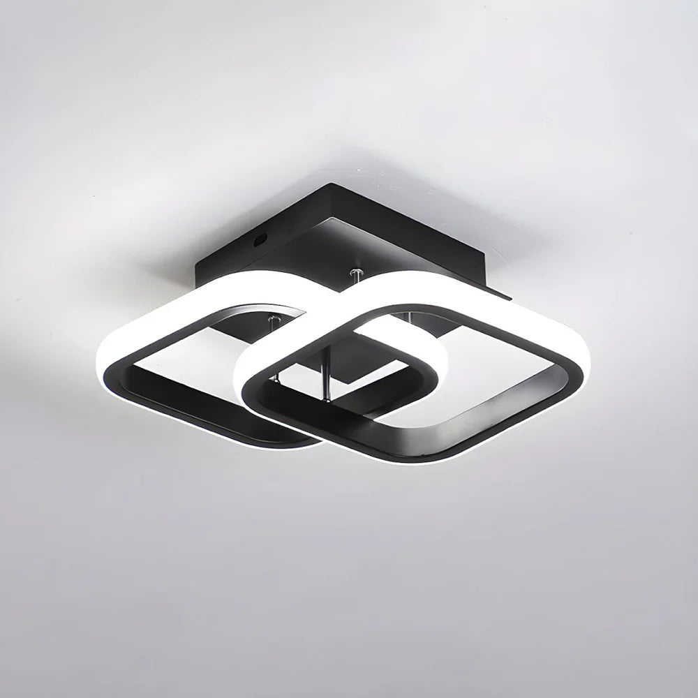 Modern Infinity Loop LED Ceiling Light