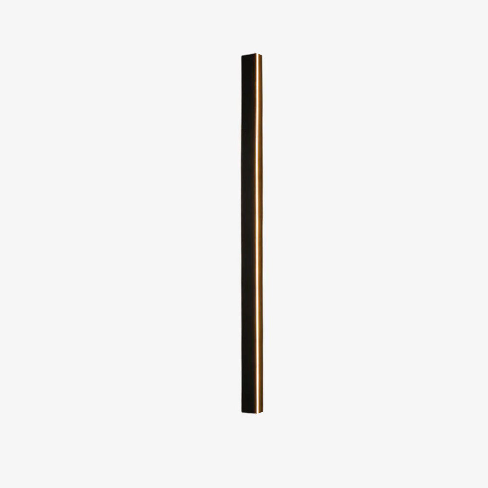 Modern Linear LED Wall Light with Black Frame