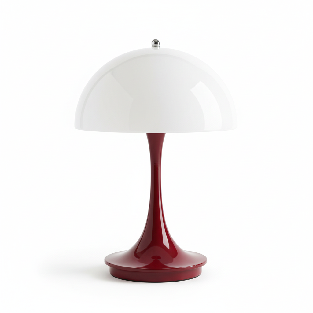Modern Mushroom Table Lamp with Dimmable LED