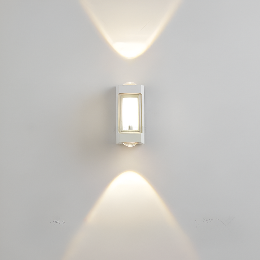 Modern Outdoor Wall Light with Up Down Glow