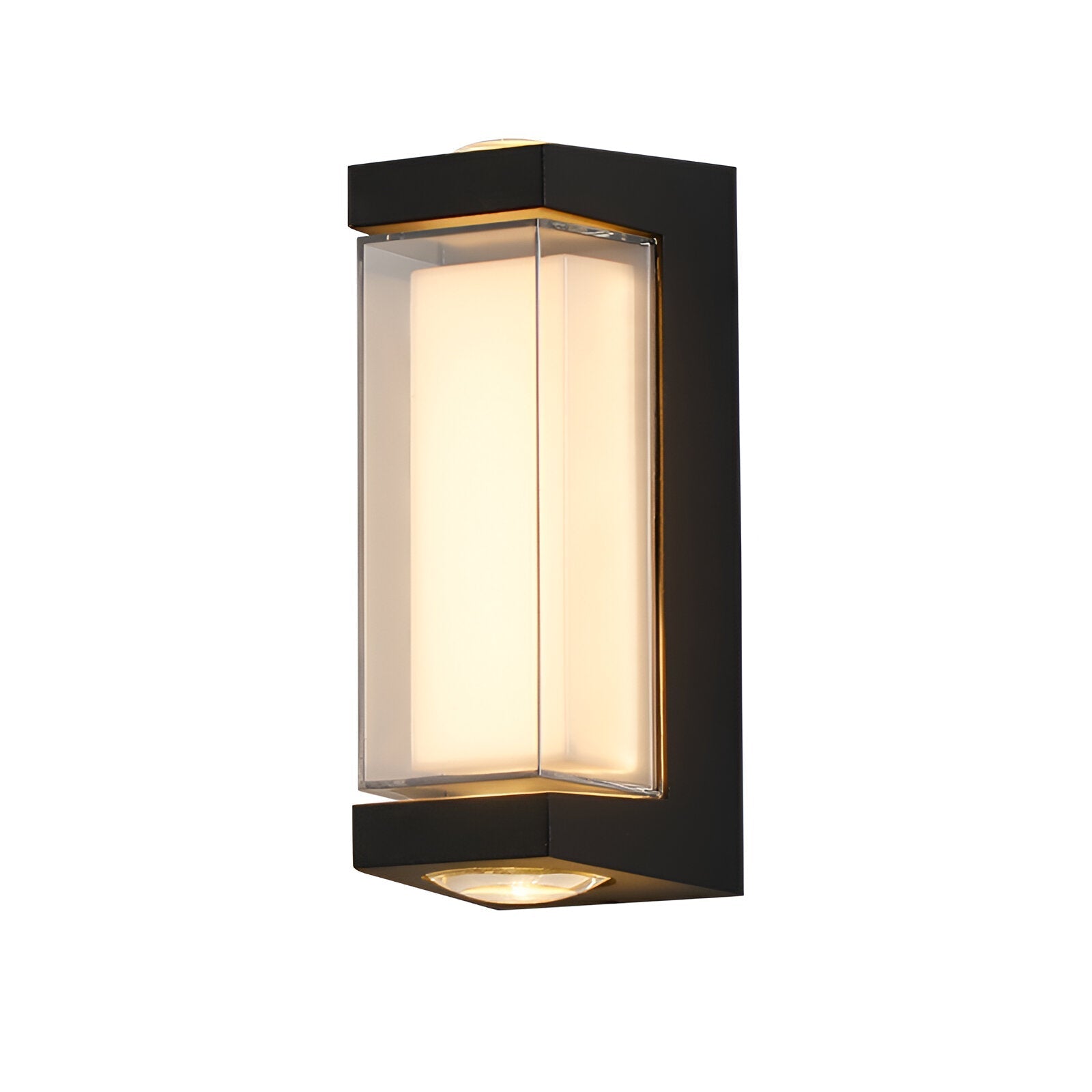 Modern Outdoor Wall Light with Up Down Glow