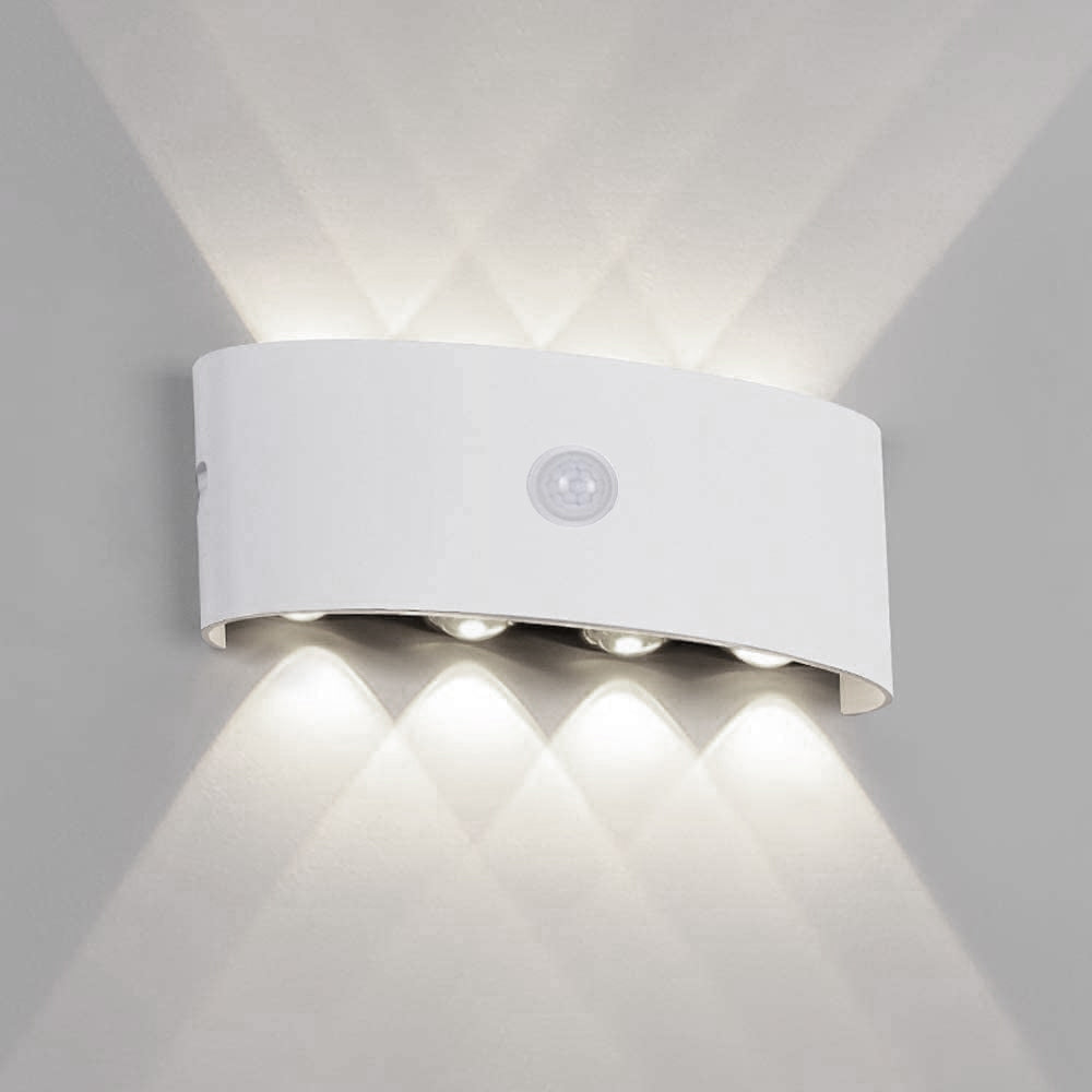 Modern Outdoor Wall Light with Up Down light Glow