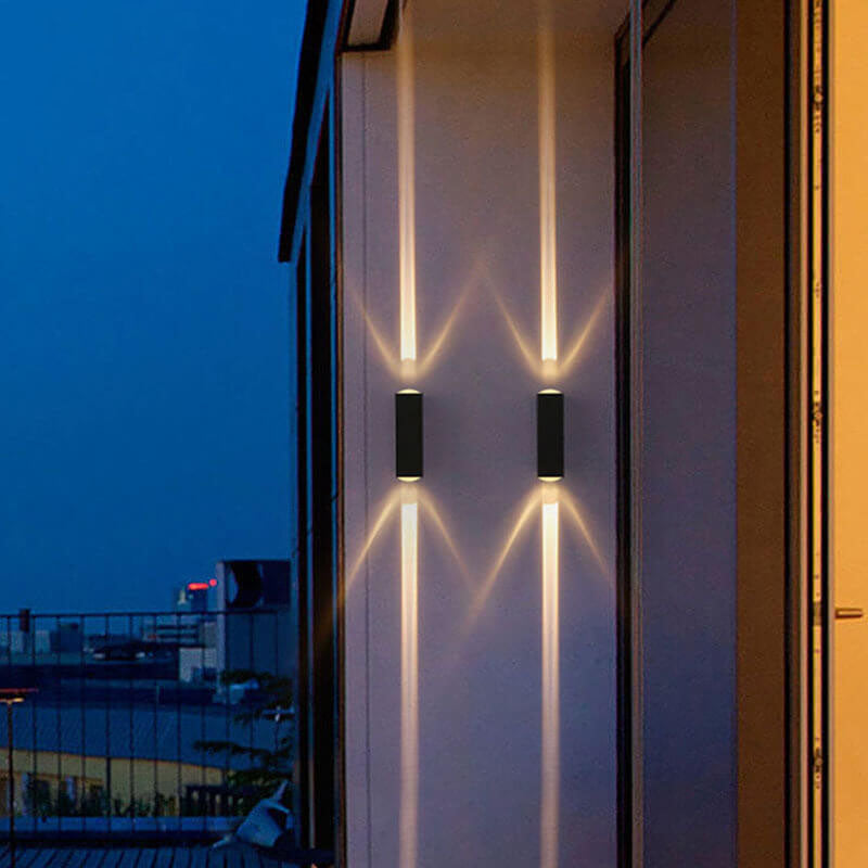 Modern Rectangular Led Outdoor Wall Sconce Light