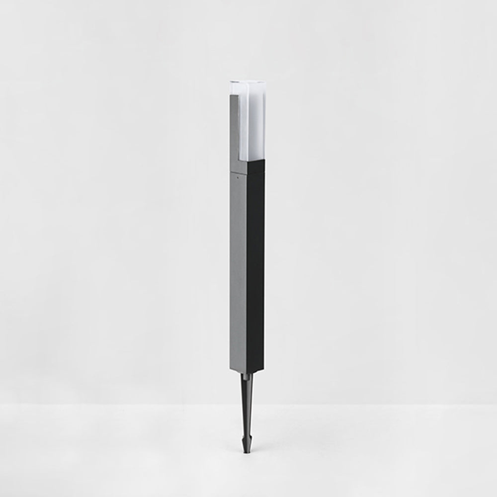 Modern Solar Exterior Lights With LED Column Design