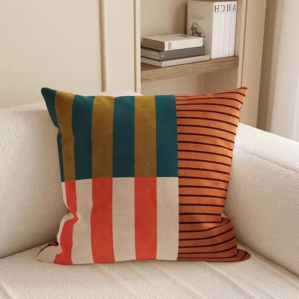 Modern Striped Cushion Cover for Stylish Home Accents