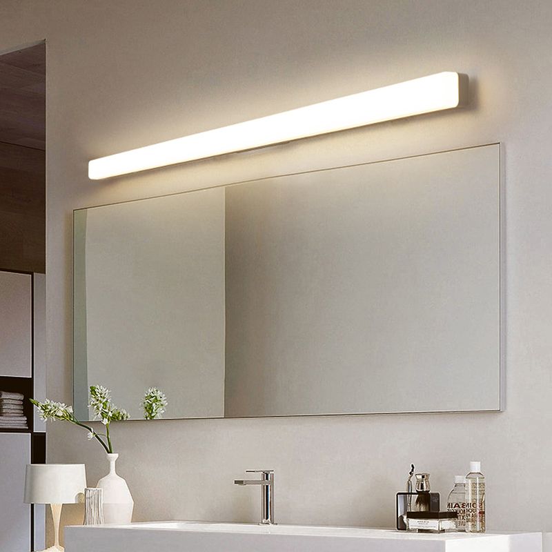 Modern Vanity Mirror Wall Light with LED Bar