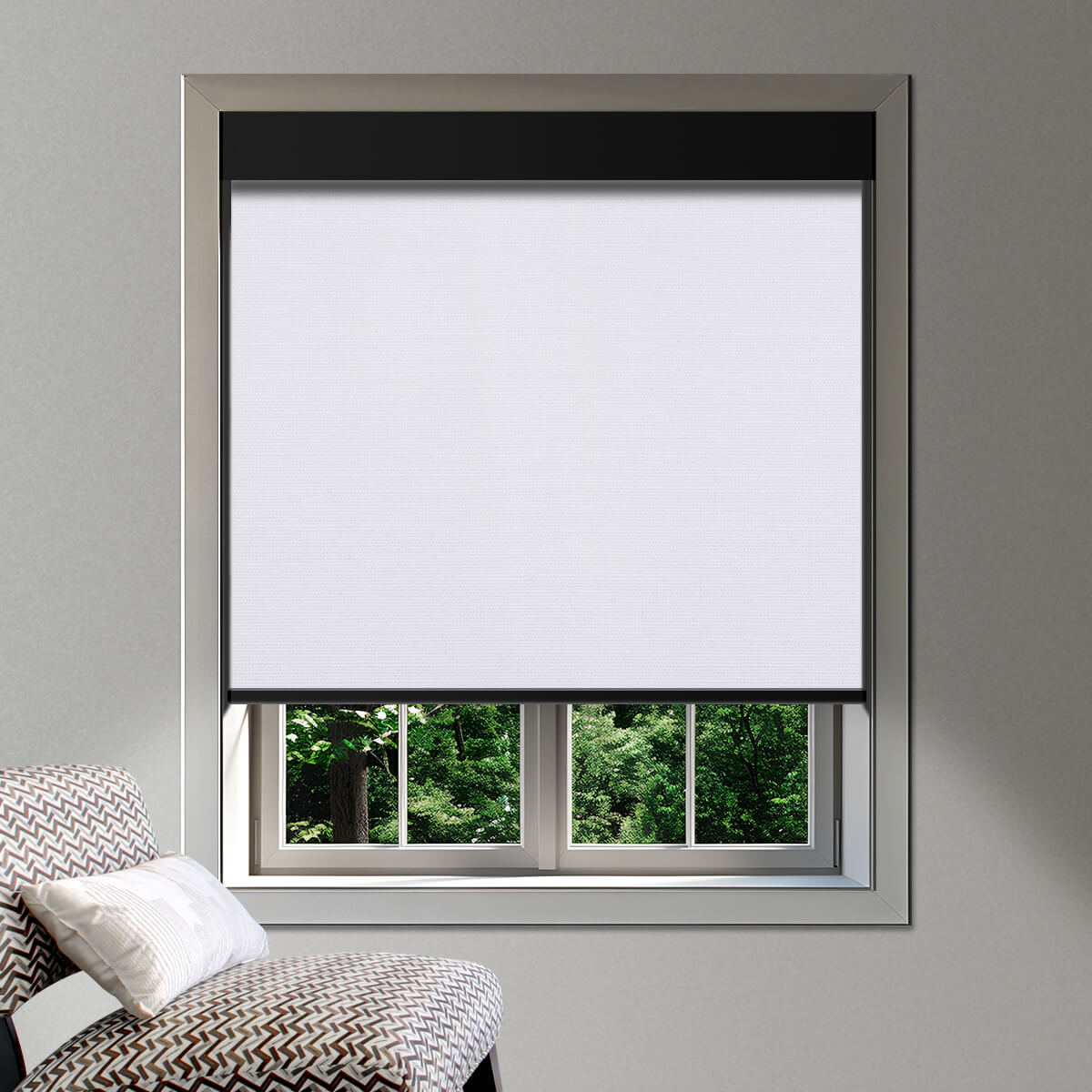 Motorized Blackout Roller Shades for Ultimate Light Control and Privacy