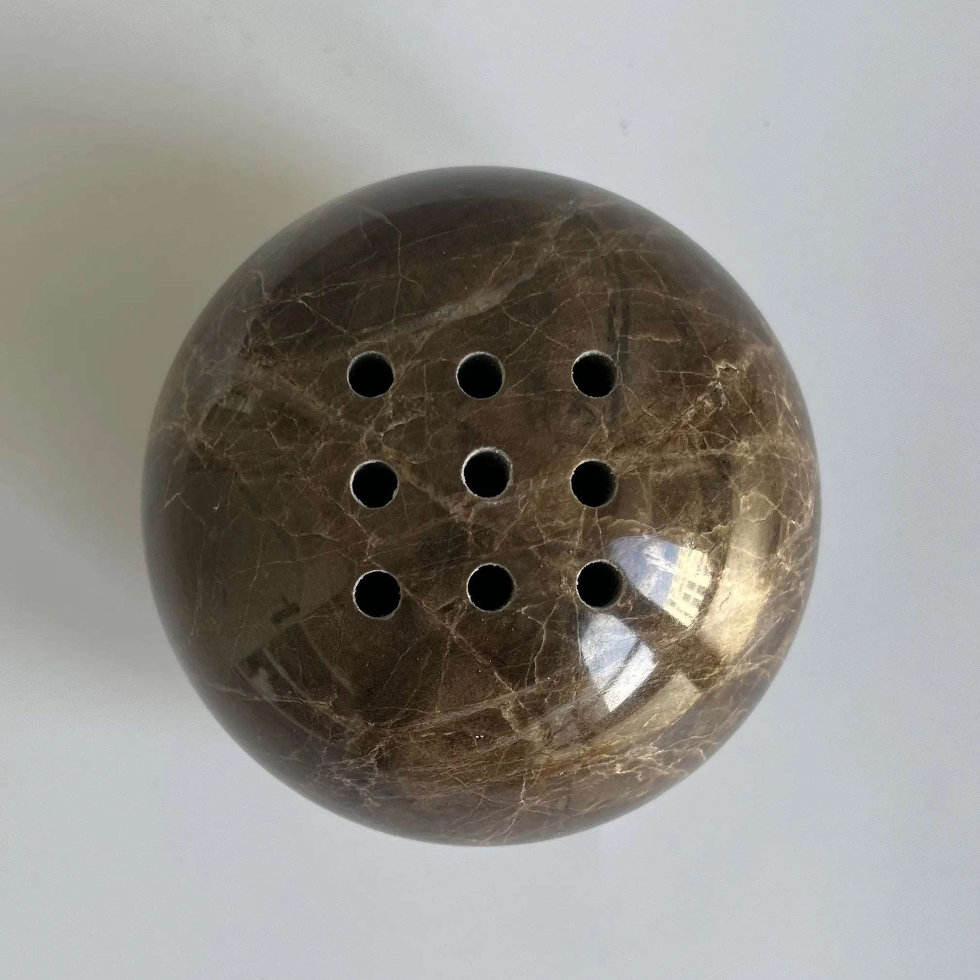 Natural Marble Incense Burner for Elegant Aromatic Ambience