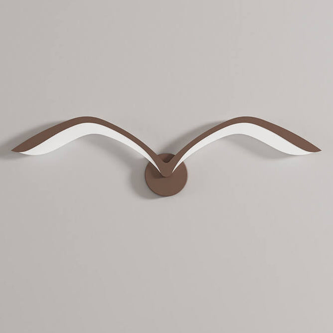Nordic Seagull LED Wall Sconce with Scandinavian Minimalist Design